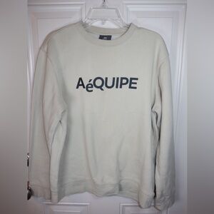 H&M SWEATSHIRT WITH PRINTED DESIGN size large